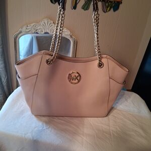 Michael Kors Pink Tote Bag